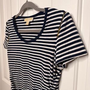 Michael Kors Nautical Zipper Top